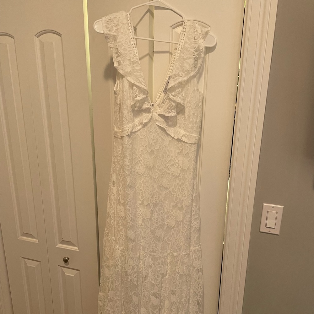 Brand New Baltic Born White Maxi Dress